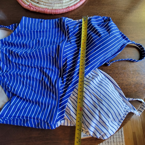 NWT striped bathing suit - Picture 11 of 12